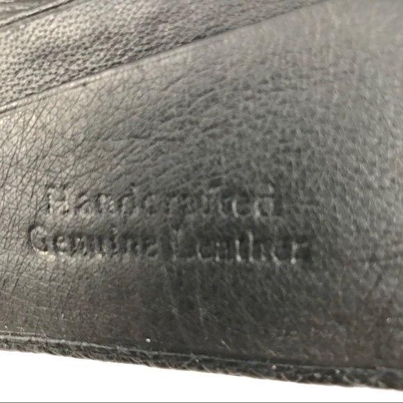 NWT Bijoux Turner Black Leather Men’s Wallet - Picture 4 of 6